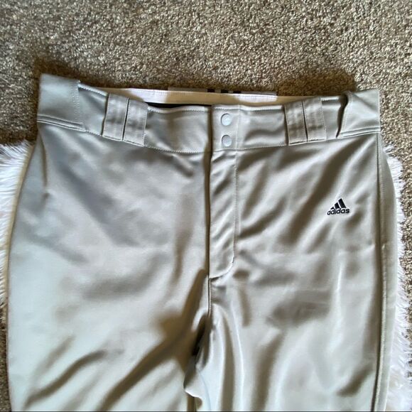 Adidas Climalite Baseball Pants Gray Mens Size Extra Large - Picture 2 of 12